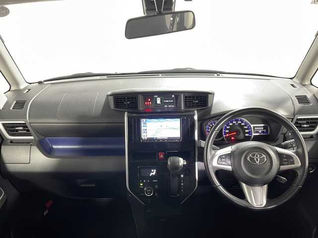 トヨタ タンク カスタムG－T 広島県 2018(平30)年 2.5万km マゼンタベリーマイカM 社外ナビ　/両側パワースライドドア　/バックカメラ　/フルセグ　/クルーズコントロール　/レーンキープアシスト　/衝突軽減　/オートライト　/LEDヘッドランプ　/スマートキー　/フォグランプ　/Bluetooth　/ETC/純正15インチアルミホイール(175/55/R15)/エアバック（運転席/助手席）