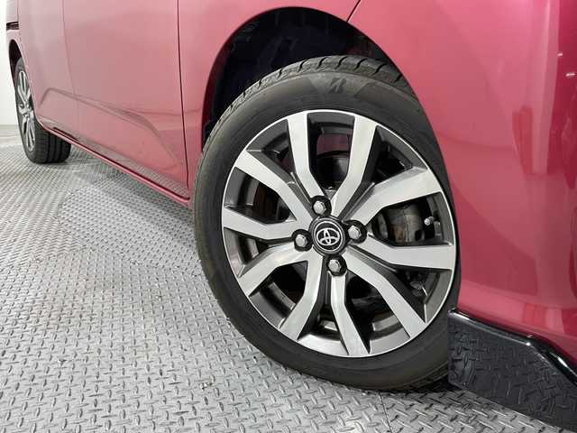 トヨタ タンク カスタムG－T 広島県 2018(平30)年 2.5万km マゼンタベリーマイカM 社外ナビ　/両側パワースライドドア　/バックカメラ　/フルセグ　/クルーズコントロール　/レーンキープアシスト　/衝突軽減　/オートライト　/LEDヘッドランプ　/スマートキー　/フォグランプ　/Bluetooth　/ETC/純正15インチアルミホイール(175/55/R15)/エアバック（運転席/助手席）