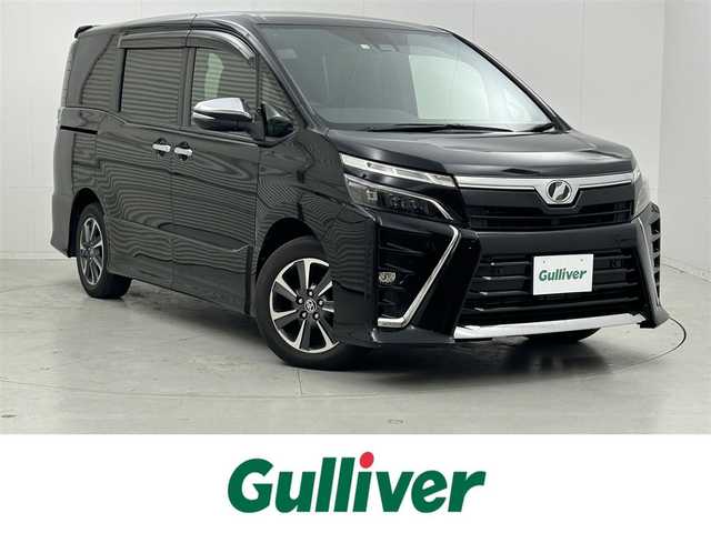 トヨタ ヴォクシー ZS 煌Ⅱ 愛知県 2020(令2)年 3万km ブラック トヨタセーフティ/純正10インチナビ/フルセグTV/CD/DVD/BTオーディオ/USB/バックカメラ/両側パワスラ/ビルトインETC/LEDヘッドライト/LEDフォグライト/純正フロアマット/純正16インチAW/MTモード付