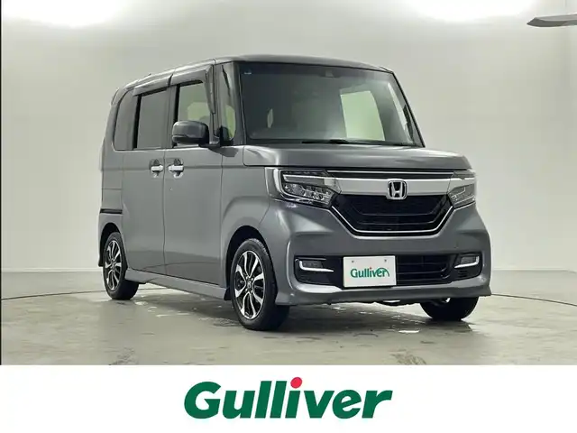 ホンダ Ｎ ＢＯＸ カスタム G L ホンダセンシング 福井県 2019(令1)年 5.2万km シャイニンググレーM 社外ナビ（AM/FM/CD/DVD/BT/フルセグ）/バックカメラ/ビルトインETC/両側パワースライドドア/アダプティブクルーズコントロール/LEDヘッドライト/オートライト/オートハイビーム/フォグライト/プラズマクラスターエアコン/サンバイザー