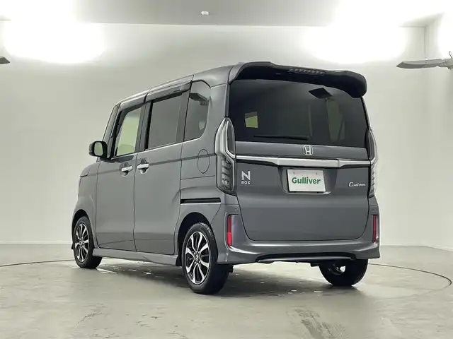 ホンダ Ｎ ＢＯＸ カスタム G L ホンダセンシング 福井県 2019(令1)年 5.2万km シャイニンググレーM 社外ナビ（AM/FM/CD/DVD/BT/フルセグ）/バックカメラ/ビルトインETC/両側パワースライドドア/アダプティブクルーズコントロール/LEDヘッドライト/オートライト/オートハイビーム/フォグライト/プラズマクラスターエアコン/サンバイザー