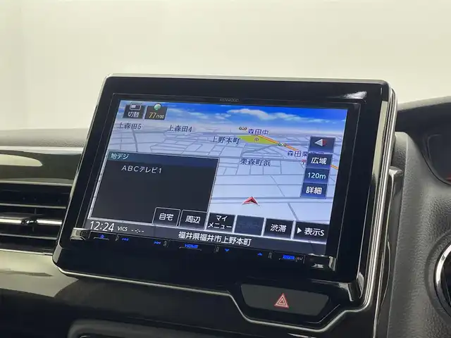 ホンダ Ｎ ＢＯＸ カスタム G L ホンダセンシング 福井県 2019(令1)年 5.2万km シャイニンググレーM 社外ナビ（AM/FM/CD/DVD/BT/フルセグ）/バックカメラ/ビルトインETC/両側パワースライドドア/アダプティブクルーズコントロール/LEDヘッドライト/オートライト/オートハイビーム/フォグライト/プラズマクラスターエアコン/サンバイザー