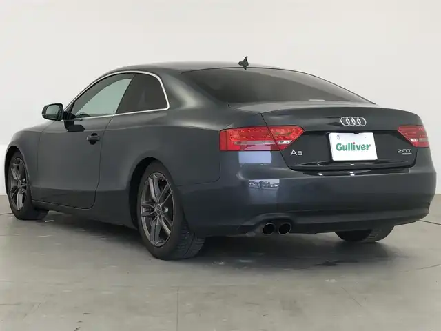 アウディ Ａ５ 2．0 TFSI クワトロ 愛知県 2011(平23)年 8.5万km グレー 純正マルチメディア/　　・CD/DVD/ワンセグ/バックカメラ/ステアリングリモコン/パドルシフト/MTモード/クルーズコントロール/ETC/ドライブレコーダー/純正レザーシート/パワーシート/シートヒーター/コーナーセンサー/社外17インチアルミホイール/コーナーセンサー/純正キセノンヘッドライト/スマートキー
