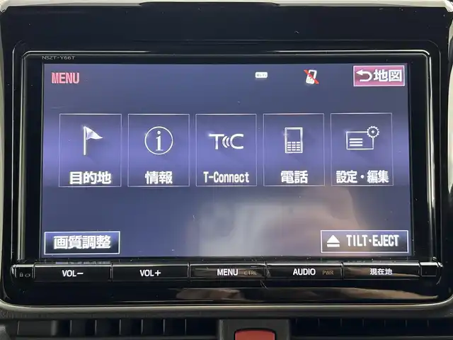 トヨタ ノア G 道央・札幌 2018(平30)年 3.7万km ブラック ・４WD/・寒冷地仕様/・純正9インチナビ/　CD/DVD/SD/BT/フルセグ/・純正フリップダウンモニター/・ビルトインETC2.0/・プリクラッシュセーフティ/・クルーズコントロール/・レーンキープアシスト/・クリアランスソナー/・オートハイビーム/・両側パワースライドドア/・前席シートヒーター/・LEDヘッドライト/・フォグライト/・オートライト/・プッシュスタート/・スマートキー/・純正フロアマット/・ドアバイザー