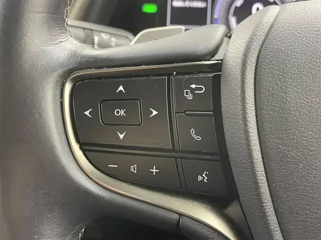 レクサス ＥＳ 300h 大分県 2018(平30)年 8.8万km プラチナムシルバーメタリック メーカーOPナビ/TV・Bluetooth・FM・AM/サンルーフ/バックカメラ/レーダークルーズ/ステアリングヒーター/パドルシフト/ベンチレーションシート/パワーシート/BSM/ETC/LEDヘッドライト/電動パーキングブレーキ/フロアマット/衝突軽減システム