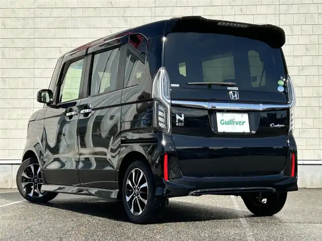 ホンダ Ｎ ＢＯＸ カスタム G L ホンダセンシング 富山県 2019(平31)年 3.8万km クリスタルブラックパール 純正８型ナビ/フルセグＴＶ／Ｂｌｕｅｔｏｏｔｈ/バックカメラ/両側パワースライドドア/レーダークルーズコントロール/レーンキープアシスト/ナビ連動前後ドライブレコーダー/ＬＥＤヘッドライト/ＥＴＣ/純正ＡＷ１４インチ/走行ＴＶ可/純正フロアマット/スマートキー/プッシュスタート/スペアキー1本/ドアバイザー/保証書有り