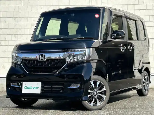ホンダ Ｎ ＢＯＸ カスタム G L ホンダセンシング 富山県 2019(平31)年 3.8万km クリスタルブラックパール 純正８型ナビ/フルセグＴＶ／Ｂｌｕｅｔｏｏｔｈ/バックカメラ/両側パワースライドドア/レーダークルーズコントロール/レーンキープアシスト/ナビ連動前後ドライブレコーダー/ＬＥＤヘッドライト/ＥＴＣ/純正ＡＷ１４インチ/走行ＴＶ可/純正フロアマット/スマートキー/プッシュスタート/スペアキー1本/ドアバイザー/保証書有り
