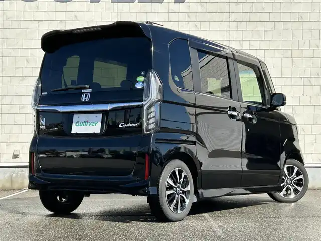 ホンダ Ｎ ＢＯＸ カスタム G L ホンダセンシング 富山県 2019(平31)年 3.8万km クリスタルブラックパール 純正８型ナビ/フルセグＴＶ／Ｂｌｕｅｔｏｏｔｈ/バックカメラ/両側パワースライドドア/レーダークルーズコントロール/レーンキープアシスト/ナビ連動前後ドライブレコーダー/ＬＥＤヘッドライト/ＥＴＣ/純正ＡＷ１４インチ/走行ＴＶ可/純正フロアマット/スマートキー/プッシュスタート/スペアキー1本/ドアバイザー/保証書有り