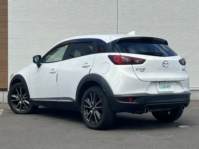 マツダ ＣＸ－３ XD ツーリング Lパッケージ 秋田県 2015(平27)年 9.5万km クリスタルホワイトパールマイカ ４WD/ターボ/衝突軽減システム/LEDヘッドライト/純正SDナビ/フルセグ/バックカメラ/マツダ純正18インチアルミ（夏タイヤ装着）/スマートキー/純正エンジンスターター/アイドリングストップ/プッシュスタート/クルーズコントロール追従走行有/レーンキープアシスト/オートマチックハイビーム/AFS（アダプティブ・フロントライティング・システム）/MTモード付AT/ステアリングスイッチ/パドルシフト/ブラインドスポットモニター/前席シートヒーター/ETC/純正フロアマット/純正ドアバイザー/オートライト/オートエアコン/パワーステアリング/パワーウィンドウ/横滑り防止/盗難防止装置/寒冷地仕様/電動格納ウィンカーミラー/キーレスエントリー/保証書/取扱説明書/記録簿/スペアキー1本有