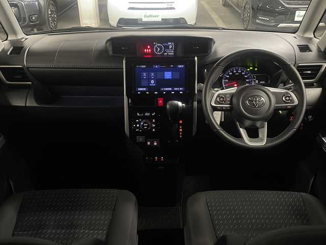 トヨタ ルーミー カスタムG－T 大阪府 2022(令4)年 1.3万km パールホワイトⅢ 純正9型ナビ/・フルセグTV/・BT AUDIO/全方位カメラ/両側パワースライドドア/ETC/ドライブレコーダー/衝突被害軽減システム/レーンキープアシスト/コーナーセンサー前後/クルーズコントロール追従/シートバックテーブル/サンシェード/シートヒーター/LEDヘッドライト/純正15インチAW/純正フロアマット/スマートキー