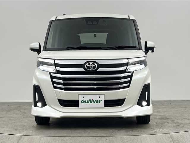 トヨタ ルーミー カスタムG－T 大阪府 2022(令4)年 1.3万km パールホワイトⅢ 純正9型ナビ/・フルセグTV/・BT AUDIO/全方位カメラ/両側パワースライドドア/ETC/ドライブレコーダー/衝突被害軽減システム/レーンキープアシスト/コーナーセンサー前後/クルーズコントロール追従/シートバックテーブル/サンシェード/シートヒーター/LEDヘッドライト/純正15インチAW/純正フロアマット/スマートキー