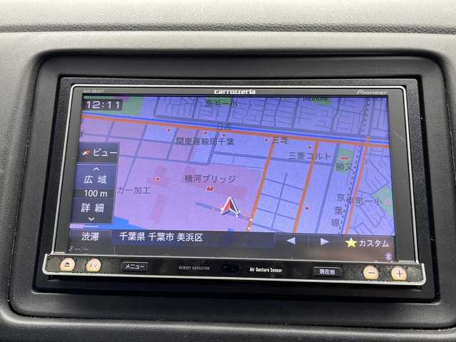 ホンダ ヴェゼル ハイブリッド Z 千葉県 2014(平26)年 3.7万km モルフォブルーP 禁煙車/社外7インチナビ/フルセグTV AM FM CD DVD BT SD/クルーズコントロール/衝突被害軽減ブレーキ/シートヒーター/ブレイクホールド/パドルシフト/LEDヘッドライト/プッシュスタート/スマートキー/前方ドライブレコーダー