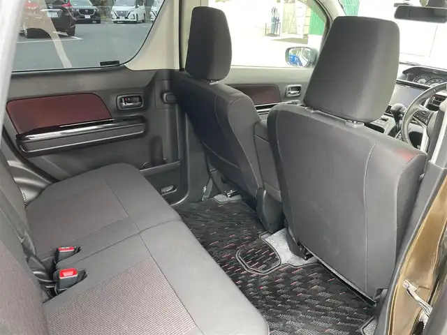 スズキ ワゴンＲ スティングレー HYBRID X 神奈川県 2018(平30)年 3万km ブレイブカーキP ワンオーナー/純正８インチナビ　/Bluetooth/バックカメラ　/フルセグテレビ　　/ドライブレコーダー/レーンキープアシスト　/衝突被害軽減システム /LEDヘッドライト　/シートヒーター/プッシュスタート/スマートキー/ビルトインETC/ドアバイザー/純正アルミホイール/保証書/取扱説明書/記録簿