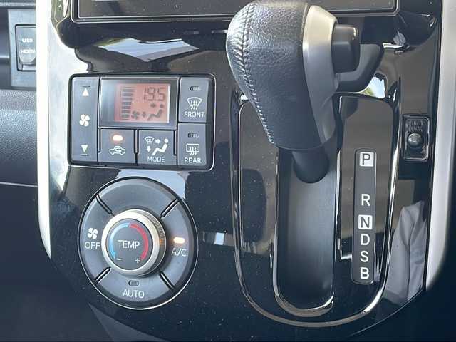 ダイハツ タント カスタム RS 長野県 2015(平27)年 6.9万km ナイトシャドーパープルクリスタルM ターボ/純正8インチナビフルセグTV/バックカメラ/ETC/両側パワースライドドア/社外アルミ/LEDヘッドライト/プッシュスタートエンジン/保証書