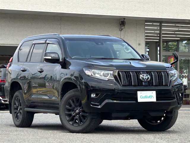 トヨタ ランドクルーザー プラド TX Lパッケージ ブラックED 宮城県 2020(令2)年 6万km ブラック 純正ディーラーナビ/TV(フルセグ)/DVD・CD/SD/FM・AM/ipod/Blurtooth/HDMI/パワーシートDN/シートエアコンDN/ビルトインETC/ドラレコ前後/レーダークルーズコントロール/プリクラッシュセーフティ/車線逸脱警報/ヒルディセントコントロール/パーキングセンサー/センターデフロック/IDLEUP/２速スタート