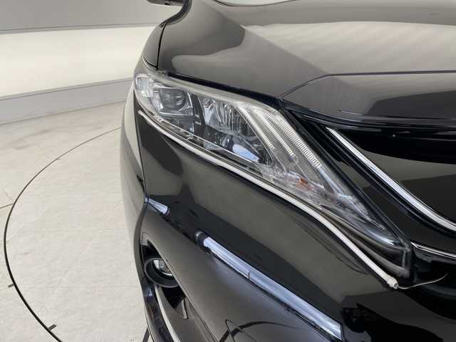 トヨタ ハリアー エレガンス G’s 愛知県 2015(平27)年 4.1万km スパークリングブラックパールクリスタルシャイン ・アルパイン9インチナビ/Bluetooth/CD/DVD/TV/・バックカメラ/・ビルドインETC/・前方ドライブレコーダー/・寒冷地仕様/・ステアリングスイッチ/・横滑り防止装置/・盗難防止装置/・ハーフレザーシート/・パワーシート（D席）/・LEDオートライト/・フォグランプ/・社外20インチアルミホイール/・社外フロアマット/・MTモード付AT/・社外テールランプ/・アルパインツィーター/・プッシュスタートボタン/・スマートキー/・W＋サイドエアバッグ/・カーテンエアバッグ