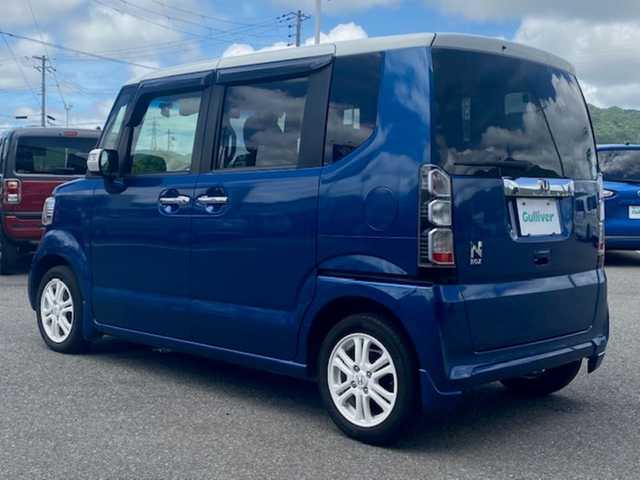 ホンダ Ｎ ＢＯＸ SSパッケージ 兵庫県 2014(平26)年 6.5万km 青Ⅱ 純正SDナビ/バックカメラ/ドアバイザー/プッシュスタート/両側パワースライドドア/ETC/フロアマット/前後ドラレコ/電動格納ミラー