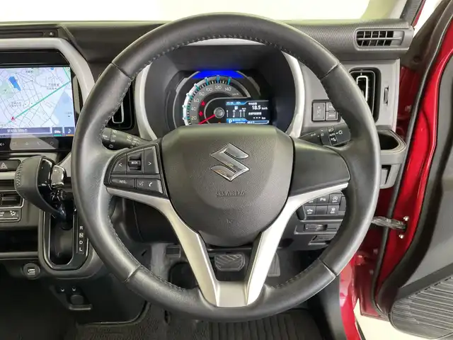 スズキ ハスラー HYBRID X 愛知県 2020(令2)年 5.2万km フェニックスレッドパール/ガンメタリック2トーンルーフ 純正9型ナビ/・Bluetooth/・CD/DVD/・フルセグテレビ/・SD音楽録音/・AppleCarPlay/全方位モニター/シートヒーター/衝突軽減ブレーキ/レーンキープアシスト/オートマチックハイビーム/コーナーセンサー/ETC2.0/LEDヘッドライト