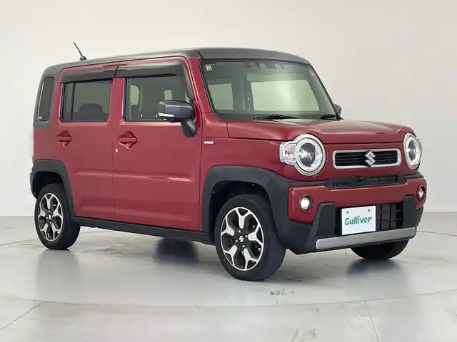 スズキ ハスラー HYBRID X 愛知県 2020(令2)年 5.2万km フェニックスレッドパール/ガンメタリック2トーンルーフ 純正9型ナビ/・Bluetooth/・CD/DVD/・フルセグテレビ/・SD音楽録音/・AppleCarPlay/全方位モニター/シートヒーター/衝突軽減ブレーキ/レーンキープアシスト/オートマチックハイビーム/コーナーセンサー/ETC2.0/LEDヘッドライト