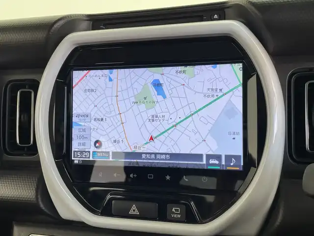 スズキ ハスラー HYBRID X 愛知県 2020(令2)年 5.2万km フェニックスレッドパール/ガンメタリック2トーンルーフ 純正9型ナビ/・Bluetooth/・CD/DVD/・フルセグテレビ/・SD音楽録音/・AppleCarPlay/全方位モニター/シートヒーター/衝突軽減ブレーキ/レーンキープアシスト/オートマチックハイビーム/コーナーセンサー/ETC2.0/LEDヘッドライト