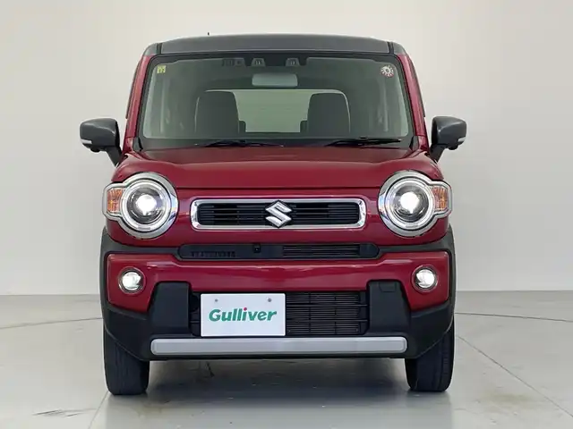 スズキ ハスラー HYBRID X 愛知県 2020(令2)年 5.2万km フェニックスレッドパール/ガンメタリック2トーンルーフ 純正9型ナビ/・Bluetooth/・CD/DVD/・フルセグテレビ/・SD音楽録音/・AppleCarPlay/全方位モニター/シートヒーター/衝突軽減ブレーキ/レーンキープアシスト/オートマチックハイビーム/コーナーセンサー/ETC2.0/LEDヘッドライト