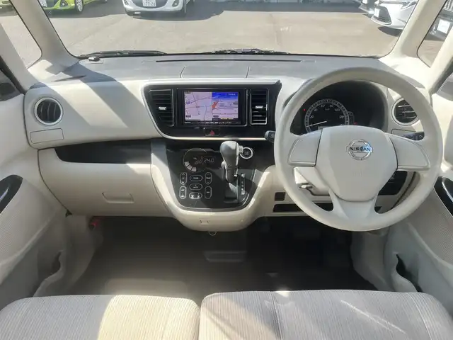 日産 デイズ ルークス ハイウェイスターX 島根県 2014(平26)年 14.5万km ピンクゴールドM ワンオーナー　/社外ＨＤＤナビ　/フルセグＴＶ　/ＤＶＤ再生　/Ｂｌｕｅｔｏｏｔｈ接続　/全方位／バックカメラ　/アイドリングストップ　/衝突軽減ブレーキ　/片側パワースライドドア　/前方コーナーセンサー　/スマートキー　/プッシュスタート/純正ＬＥＤヘッドライト/純正フロアマット/保証書・取扱説明書