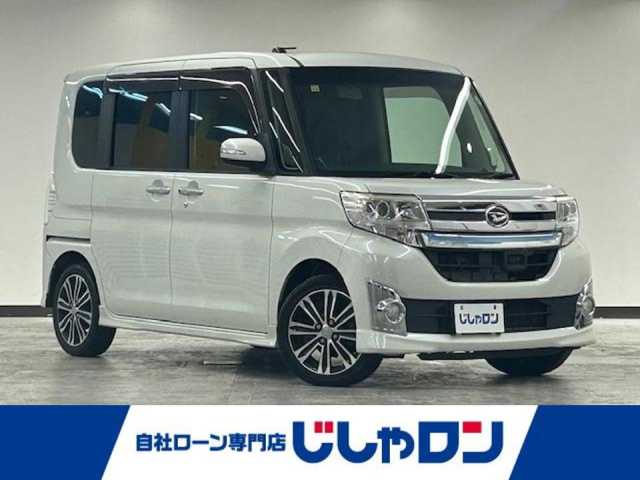 ダイハツ タント カスタム RS トップED SA 静岡県 2015(平27)年 6.9万km パールホワイトⅢ (株)IDOMが運営する【じしゃロン浜松店】の自社ローン専用車両になりますこちらは現金またはオートローンご利用時の価格です。自社ローンご希望の方は別途その旨お申付け下さい/純正ナビ/CD/DVD/AM/FM/Bluetooth/HDMI/フルセグテレビ/スマートアシスト/両側パワースライドドア/バックカメラ/純正15inAW/フロアマット/ETC