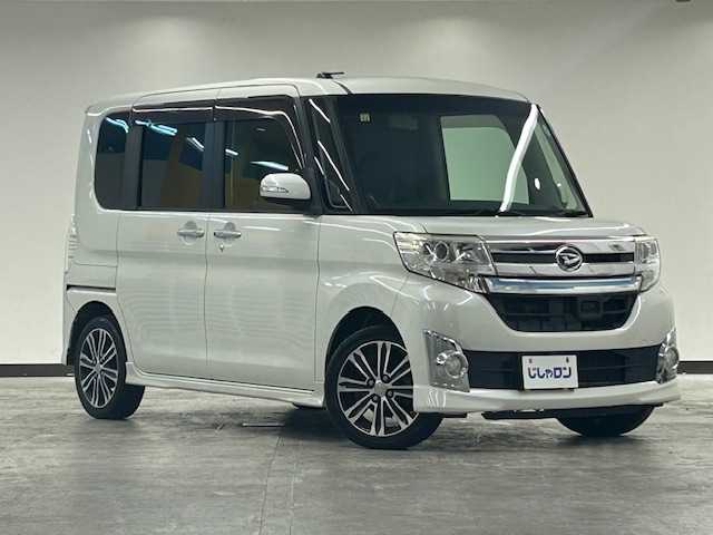 ダイハツ タント カスタム RS トップED SA 静岡県 2015(平27)年 6.9万km パールホワイトⅢ (株)IDOMが運営する【じしゃロン浜松店】の自社ローン専用車両になりますこちらは現金またはオートローンご利用時の価格です。自社ローンご希望の方は別途その旨お申付け下さい/純正ナビ/CD/DVD/AM/FM/Bluetooth/HDMI/フルセグテレビ/スマートアシスト/両側パワースライドドア/バックカメラ/純正15inAW/フロアマット/ETC