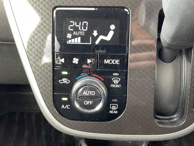 ダイハツ ムーヴ カスタム X VS SAⅢ 山口県 2022(令4)年 4.6万km ブラックマイカメタリック ワンオーナー車/純正メモリナビ/Bluetooth/フルセグTV/全周囲＆バックカメラ/スマートキー＆プッシュスタート/前方ドライブレコーダー/衝突軽減ブレーキ/横滑り防止装置/オートマチックハイビーム/アイドリングストップ/D/席シートヒーター/ステアリングスイッチ/LEDヘッドライト/LEDフォグライト/オートライト/USBポート/純正14インチAW/保証書・取説/スペアキー1個