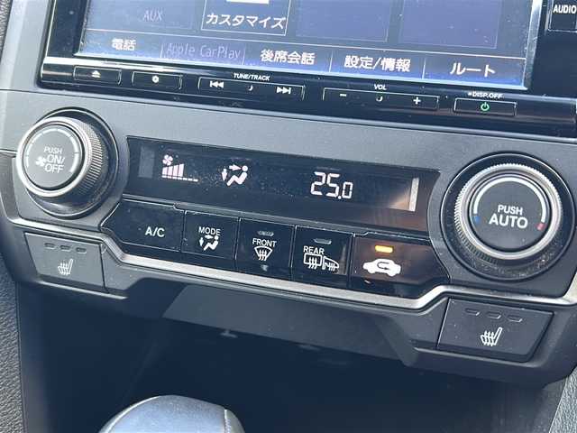 ホンダ シビック ハッチバック 広島県 2018(平30)年 5万km クリスタルブラックパール Honda SENSING/・衝突軽減ブレーキ〈CMBS〉/・渋滞追従機能付アダプティブ・クルーズ・コントロール/・LKAS〈車線維持支援システム〉/・路外逸脱抑制機能/・オートハイビーム/・標識認識機能/アジャイルハンドリングアシスト/純正ナビ（VXM-195VFi）/・フルセグ/CD/DVD/Bluetooth/SD/バックカメラ/革巻きステアリング/ステアリングスイッチ/パドルシフト/オートライト/シートヒーター/電動パーキングブレーキ/ブレーキホールド/スマートキー/プッシュスタート/ユピテルドライブレコーダー/ETC/ピアノブラック・フロントグリル/フロントスポイラー/純正１８インチアルミホイール/W+サイド+カーテンエアバック