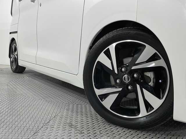 日産 ルークス HWS Gターボ プロパイロットED 広島県 2022(令4)年 1.7万km ホワイトパール プロパイロット/インテリジェントアラウンドビューモニター/純正9型ナビ(MM321D-L)/・Bluetooth/・フルセグテレビ/・CD/DVD/両側パワースライドドア/インテリジェントエマージェンシーブレーキ/車線逸脱警報/踏み間違い衝突防止アシスト/オートマチックハイビーム/LEDヘッドランプ/LEDフロントフォグランプ/電動パーキングブレーキ/オートブレーキホールド/革巻きステアリングホイール/ドライブレコーダー/ETC/スマートキー