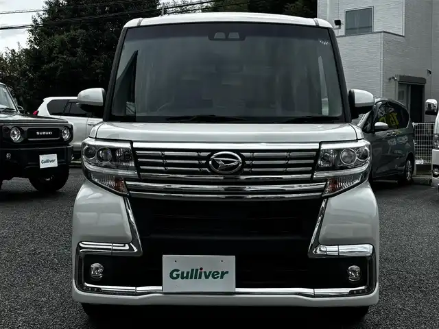 ダイハツ タント カスタムX トップED LTD SAⅢ 熊本県 2018(平30)年 10.9万km パールホワイトⅢ 純正メモリナビ（NMZK-W68d）/【フルセグTV/Bluetooth/CD/DVD】/全方位カメラ/バックカメラ/衝突軽被害減ブレーキ/コーナーセンサー/ハーフレザーシート/運転席シートヒーター/オートLEDヘッドライト/オートハイビーム/アイドリングストップ/横滑り防止/ETC/革巻きステアリング/ステアリングスイッチ/オートエアコン/ターボ/プッシュスタート/スマートキー