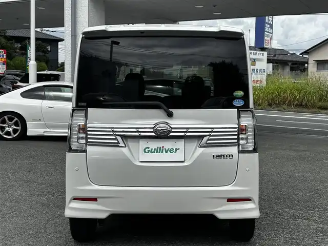 ダイハツ タント カスタムX トップED LTD SAⅢ 熊本県 2018(平30)年 10.9万km パールホワイトⅢ 純正メモリナビ（NMZK-W68d）/【フルセグTV/Bluetooth/CD/DVD】/全方位カメラ/バックカメラ/衝突軽被害減ブレーキ/コーナーセンサー/ハーフレザーシート/運転席シートヒーター/オートLEDヘッドライト/オートハイビーム/アイドリングストップ/横滑り防止/ETC/革巻きステアリング/ステアリングスイッチ/オートエアコン/ターボ/プッシュスタート/スマートキー