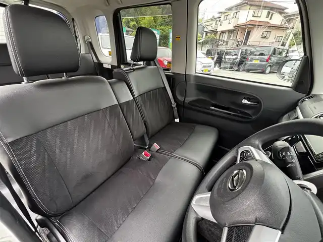 ダイハツ タント カスタムX トップED LTD SAⅢ 熊本県 2018(平30)年 10.9万km パールホワイトⅢ 純正メモリナビ（NMZK-W68d）/【フルセグTV/Bluetooth/CD/DVD】/全方位カメラ/バックカメラ/衝突軽被害減ブレーキ/コーナーセンサー/ハーフレザーシート/運転席シートヒーター/オートLEDヘッドライト/オートハイビーム/アイドリングストップ/横滑り防止/ETC/革巻きステアリング/ステアリングスイッチ/オートエアコン/ターボ/プッシュスタート/スマートキー
