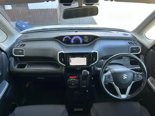 スズキ ソリオ バンディット HV MV Dカメラ ブレーキS 静岡県 2016(平28)年 5.9万km ピュアホワイトP デュアルカメラブレーキサポート/純正メモリーナビ/フルセグTV/全周囲カメラ/ＢＴオーディオ/ＣＤ再/ＥＴＣ/シートヒーター/クルコン/電動スライドドア/オートエアコン/LEDヘッドライト/フォグランプ/純正１５ＡＷ