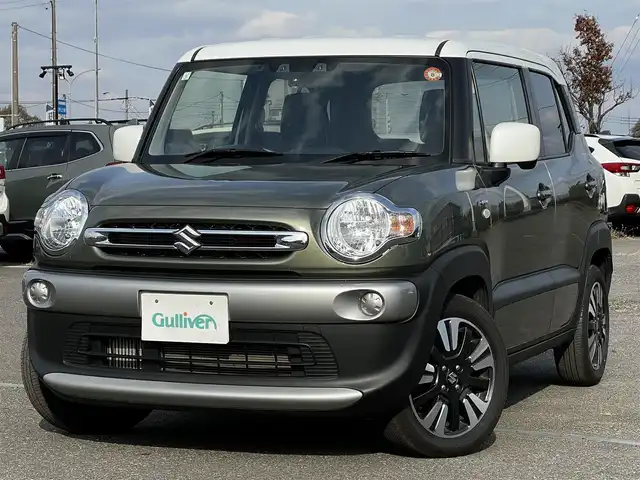 スズキ クロスビー HYBRID MV 道央・札幌 2024(令6)年 5.6万km タフカーキパールメタリック/ホワイト2トーン ４WD/社外メモリーナビ/AM/FM/BT/SD/CD/スズキセーフティサポート/衝突被害軽減ブレーキ/横滑り防止装置/ダウンヒルアシストコントロール/グリップコントロール/レーダークルーズコントロール/レーンキープアシスト/クリアランスソナー/バックカメラ/ビルトインETC/アイドリングストップ/SNOWMODE/SPORTMODE/前席シートヒーター/ステアリングリモコン/パドルシフト/MTモード付AT/プッシュスタート/ハロゲンヘッドライト/オートライト/オートマチックハイビーム/ヘッドライトレベライザー/電動格納ミラー/ヒーテッドドアミラー/純正フロアマット