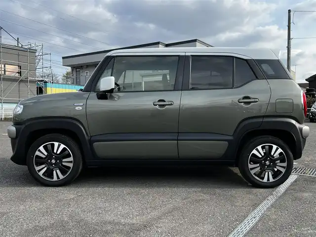 スズキ クロスビー HYBRID MV 道央・札幌 2024(令6)年 5.6万km タフカーキパールメタリック/ホワイト2トーン ４WD/社外メモリーナビ/AM/FM/BT/SD/CD/スズキセーフティサポート/衝突被害軽減ブレーキ/横滑り防止装置/ダウンヒルアシストコントロール/グリップコントロール/レーダークルーズコントロール/レーンキープアシスト/クリアランスソナー/バックカメラ/ビルトインETC/アイドリングストップ/SNOWMODE/SPORTMODE/前席シートヒーター/ステアリングリモコン/パドルシフト/MTモード付AT/プッシュスタート/ハロゲンヘッドライト/オートライト/オートマチックハイビーム/ヘッドライトレベライザー/電動格納ミラー/ヒーテッドドアミラー/純正フロアマット