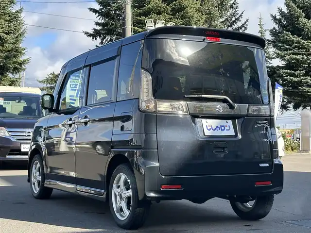 スズキ スペーシア カスタム Z ターボ 道北・旭川 2017(平29)年 3.9万km ブルーイッシュブラックパール3 (株)IDOMが運営する【じしゃロン旭川店】の自社ローン専用車両になります。こちらは現金またはオートローンご利用時の価格です。自社ローンご希望の方は別途その旨お申付け下さい/　/・純正ナビ(CD/DVD/BT/フルセグ)/・アラウンドビューモニター/・ETC/・レーダーブレーキ/・クルーズコントロール/・パドルシフト/・ステアリングリモコン/・片側パワースライドドア/・両席シートヒーター/・ミラーヒーター/・電動格納ウィンカーミラー/・スマートキー2個/・フォグランプ/・積込サマータイヤ 純正AW165/55R15