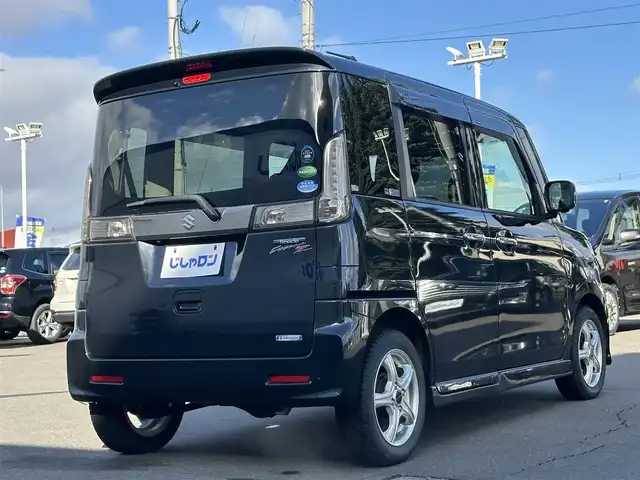 スズキ スペーシア カスタム Z ターボ 道北・旭川 2017(平29)年 3.9万km ブルーイッシュブラックパール3 (株)IDOMが運営する【じしゃロン旭川店】の自社ローン専用車両になります。こちらは現金またはオートローンご利用時の価格です。自社ローンご希望の方は別途その旨お申付け下さい/　/・純正ナビ(CD/DVD/BT/フルセグ)/・アラウンドビューモニター/・ETC/・レーダーブレーキ/・クルーズコントロール/・パドルシフト/・ステアリングリモコン/・片側パワースライドドア/・両席シートヒーター/・ミラーヒーター/・電動格納ウィンカーミラー/・スマートキー2個/・フォグランプ/・積込サマータイヤ 純正AW165/55R15