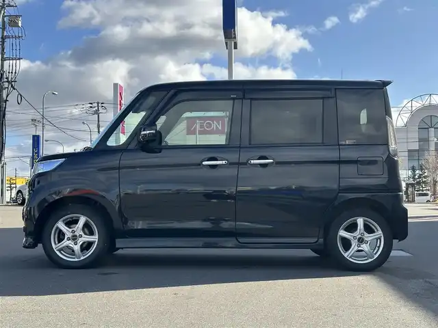 スズキ スペーシア カスタム Z ターボ 道北・旭川 2017(平29)年 3.9万km ブルーイッシュブラックパール3 (株)IDOMが運営する【じしゃロン旭川店】の自社ローン専用車両になります。こちらは現金またはオートローンご利用時の価格です。自社ローンご希望の方は別途その旨お申付け下さい/　/・純正ナビ(CD/DVD/BT/フルセグ)/・アラウンドビューモニター/・ETC/・レーダーブレーキ/・クルーズコントロール/・パドルシフト/・ステアリングリモコン/・片側パワースライドドア/・両席シートヒーター/・ミラーヒーター/・電動格納ウィンカーミラー/・スマートキー2個/・フォグランプ/・積込サマータイヤ 純正AW165/55R15