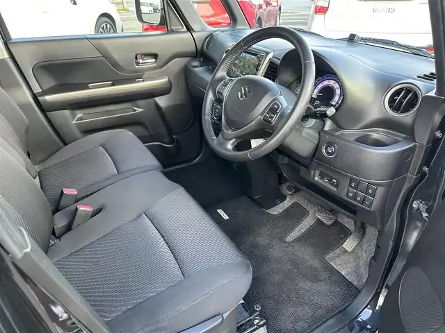 スズキ スペーシア カスタム Z ターボ 道北・旭川 2017(平29)年 3.9万km ブルーイッシュブラックパール3 (株)IDOMが運営する【じしゃロン旭川店】の自社ローン専用車両になります。こちらは現金またはオートローンご利用時の価格です。自社ローンご希望の方は別途その旨お申付け下さい/　/・純正ナビ(CD/DVD/BT/フルセグ)/・アラウンドビューモニター/・ETC/・レーダーブレーキ/・クルーズコントロール/・パドルシフト/・ステアリングリモコン/・片側パワースライドドア/・両席シートヒーター/・ミラーヒーター/・電動格納ウィンカーミラー/・スマートキー2個/・フォグランプ/・積込サマータイヤ 純正AW165/55R15