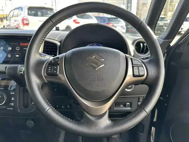 スズキ スペーシア カスタム Z ターボ 道北・旭川 2017(平29)年 3.9万km ブルーイッシュブラックパール3 (株)IDOMが運営する【じしゃロン旭川店】の自社ローン専用車両になります。こちらは現金またはオートローンご利用時の価格です。自社ローンご希望の方は別途その旨お申付け下さい/　/・純正ナビ(CD/DVD/BT/フルセグ)/・アラウンドビューモニター/・ETC/・レーダーブレーキ/・クルーズコントロール/・パドルシフト/・ステアリングリモコン/・片側パワースライドドア/・両席シートヒーター/・ミラーヒーター/・電動格納ウィンカーミラー/・スマートキー2個/・フォグランプ/・積込サマータイヤ 純正AW165/55R15