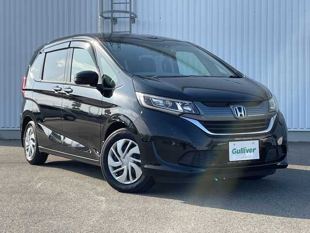 ホンダ フリード G ホンダセンシング 愛媛県 2019(令1)年 3万km プレミアムスパークルブラックパール 純正９インチナビ/Bluetooth/CD/DVD/フルセグ/SD/ホンダセンシング/ドライブレコーダー前後/クルーズコントロール追従あり/ビルトインETC/両側パワースライドドア/レザーシートカバー/サンシェード/純正フロアマット/オートLEDヘッドライト/スマートキー/スペアキー/保証書/取扱説明書/メンテナンスノート