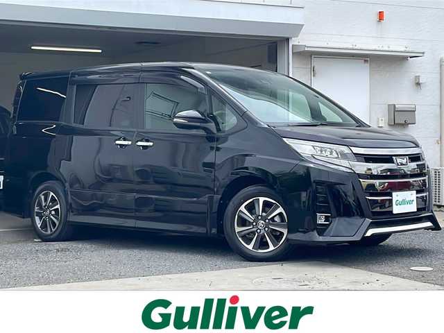 トヨタ ノア Si ダブルバイビーⅡ 千葉県 2020(令2)年 2.4万km ブラック トヨタセーフティーセンス　/純正9インチメモリナビ/　　CD/DVD/BT/フルセグ　/バックカメラ　/両側パワースライドドア /クルーズコントロール /LEDオートライト /ハーフレザーシート /純正16インチアルミホイール /ステアリングスイッチ/純正ETC