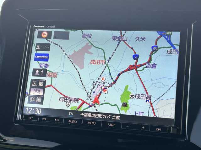 スズキ ソリオ G 千葉県 2023(令5)年 4.4万km スーパーブラックパール 社外ナビ（パナソニック　CN-RZ843）/CDDVDBT接続/SDミュージックサーバー/衝突軽減システム/横滑り防止/前後コーナーセンサー/レーンアシスト/ETC/オートライト/保証書/取扱説明書/プッシュスタートスマートキー