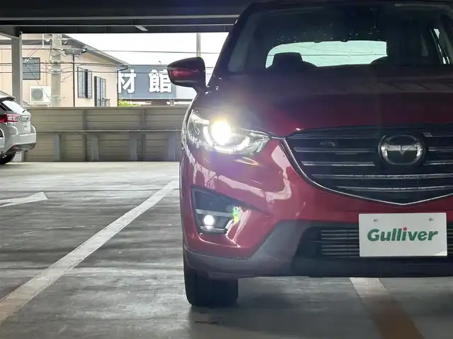 マツダ ＣＸ－５ XD Lパッケージ 静岡県 2016(平28)年 5.5万km ソウルレッドプレミアムメタリック 純正ナビ/フルセグTV/バックモニター/追従機能付きクルーズコントロール/レーンキープ/SCBS/LEDヘッドライト/バック&サイドカメラ/ビルトインETC2.0/Bluetooth接続/D席N席シートヒーター&パワーシート/全席エアシート/純正19インチアルミホイール