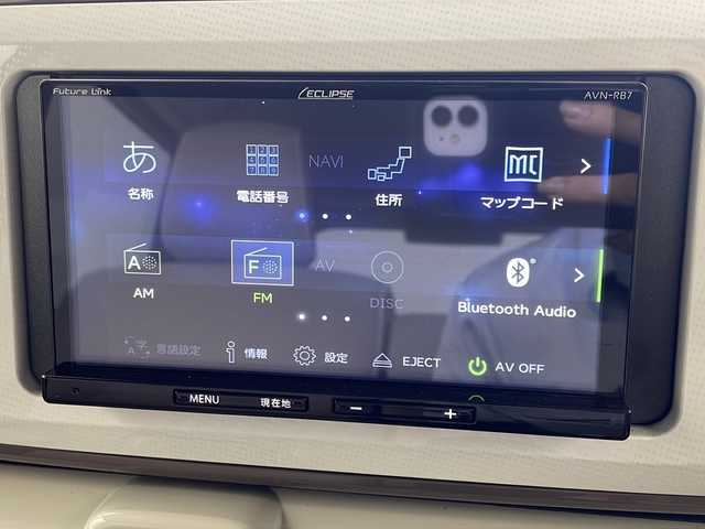 ダイハツ ムーヴ キャンバス G メイクアップ リミテッド　SAⅢ 岐阜県 2021(令3)年 4.9万km パールホワイトⅢ/ナチュラルベージュマイカメタリック 2トーン スマートアシスト/・衝突軽減ブレーキ/・レーンキープアシスト/・コーナーセンサー/・オートハイビーム/社外7インチナビ/　(AM/FM/CD/DVD/Bluetooth)/全方位モニター/両側パワースライドドア/シートヒーター/LEDヘッドライト/ETC/社外フロアマット/保証書、取説/ワイパーデアイサー