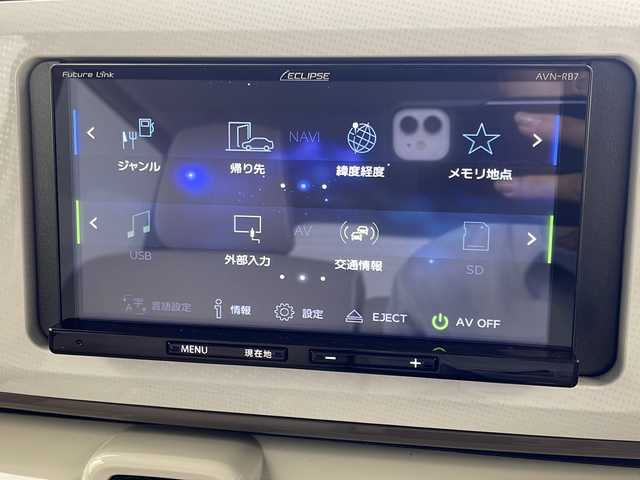 ダイハツ ムーヴ キャンバス G メイクアップ リミテッド　SAⅢ 岐阜県 2021(令3)年 4.9万km パールホワイトⅢ/ナチュラルベージュマイカメタリック 2トーン スマートアシスト/・衝突軽減ブレーキ/・レーンキープアシスト/・コーナーセンサー/・オートハイビーム/社外7インチナビ/　(AM/FM/CD/DVD/Bluetooth)/全方位モニター/両側パワースライドドア/シートヒーター/LEDヘッドライト/ETC/社外フロアマット/保証書、取説/ワイパーデアイサー