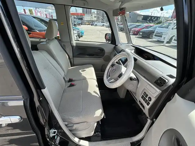 ダイハツ タント X SA 富山県 2014(平26)年 6.8万km ブラックマイカメタリック 純正SDナビ/フルセグＴＶ／Bluetooth/パワースライドドア/バックカメラ/スマートアシスト/ＥＴＣ/スマートキー/プッシュスタート/純正フロアマット/オートライト/オートエアコン/電動格納ミラー/ドアバイザー