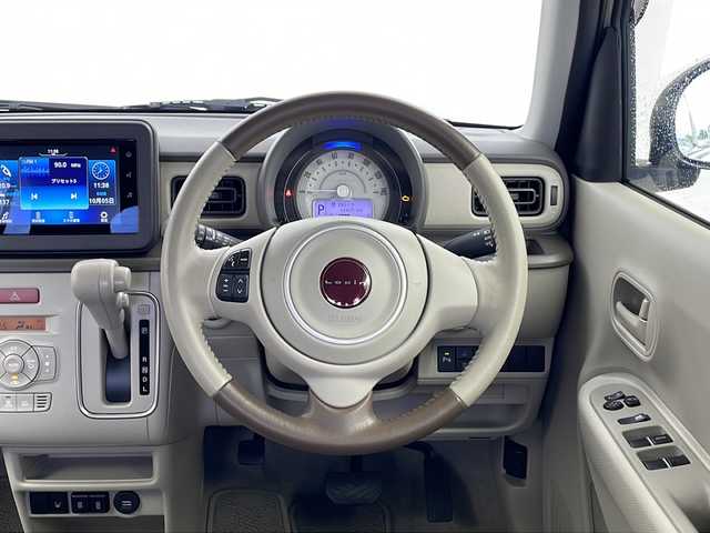 スズキ ラパン ＬＣ L 栃木県 2022(令4)年 1.2万km トラッドカーキメタリック 純正ディスプレイオーディオ/Bluetooth/USB/バックカメラ/衝突被害軽減ブレーキ/レーンキープ/ＬＥＤライト/専用シート/シートヒーター/スマートキー/プッシュスタート/前後ドライブレコーダー